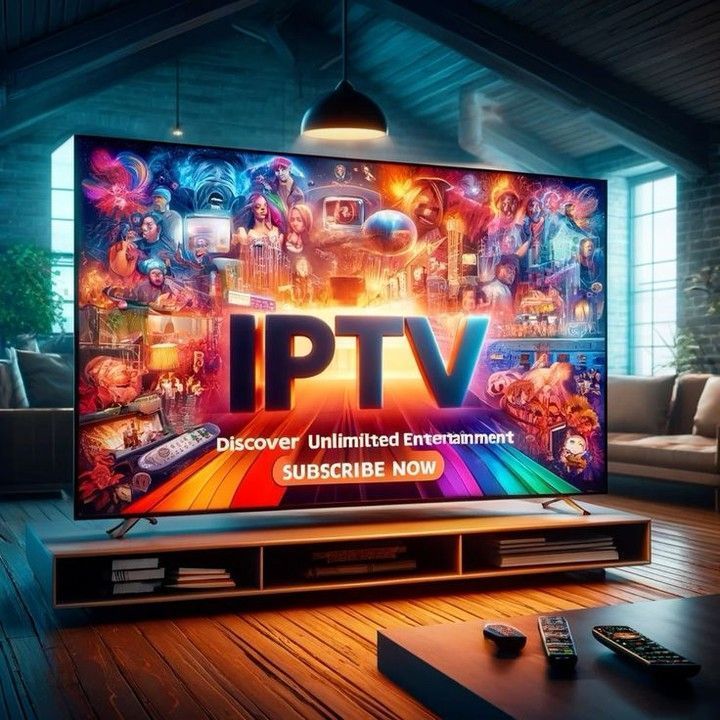 IPTV Reseller Dashboard showing multiple channels and management interface